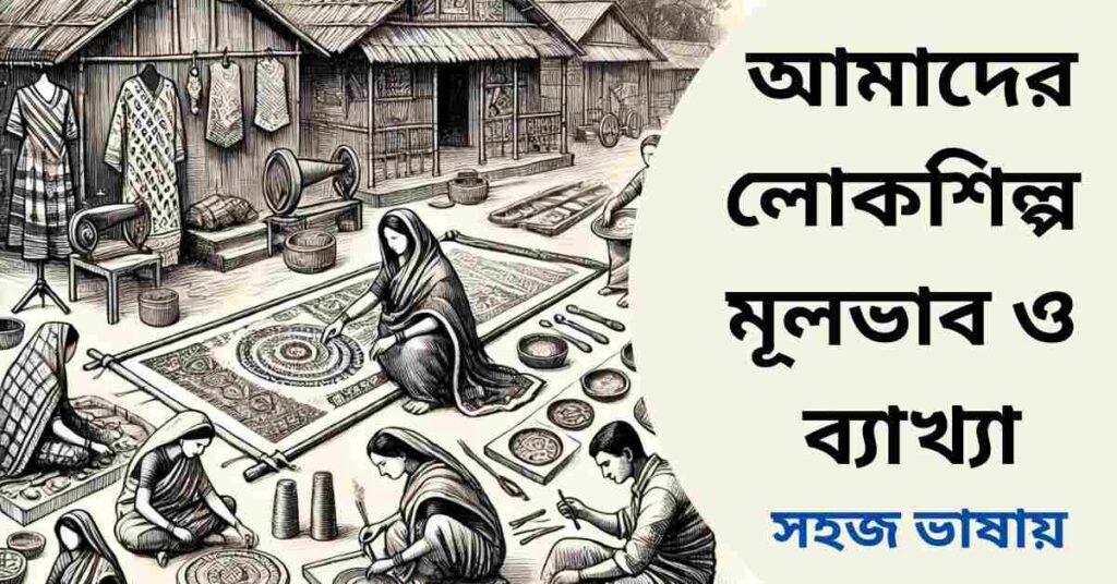 আমাদের লোকশিল্প মূলভাব ও বিষয়বস্তু
