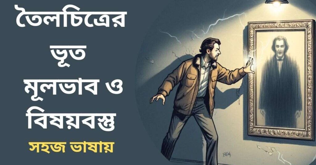 তৈলচিত্রের ভূত মূলভাব ও বিষয়বস্তু
