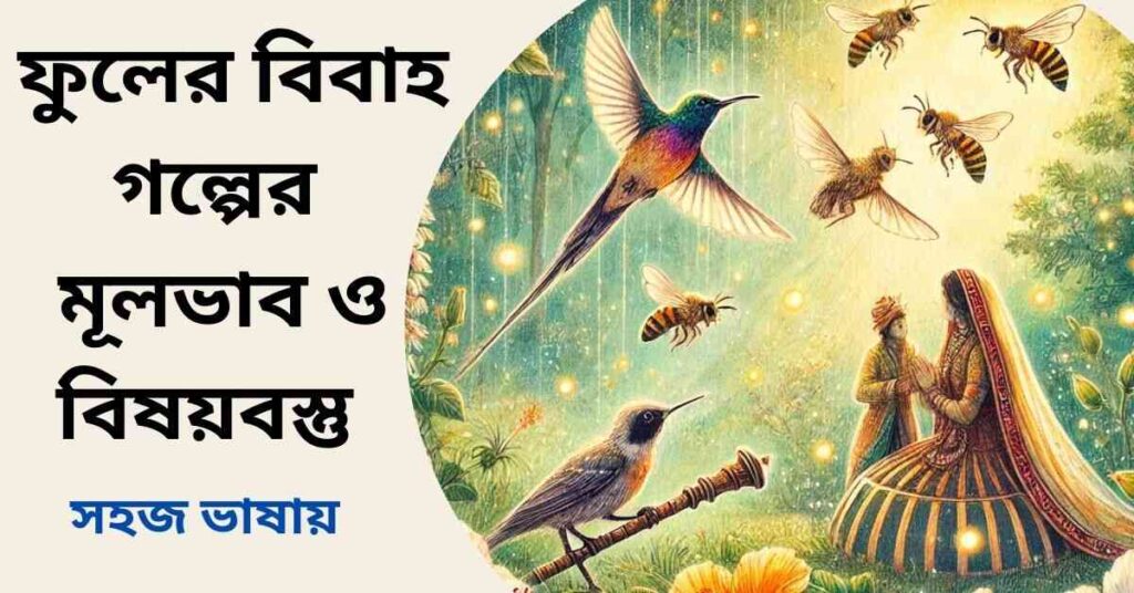 ফুলের বিবাহ গল্পের মূলভাব ও বিষয়বস্তু